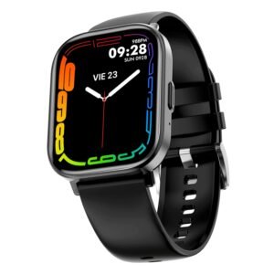 Nervfit Fuel S2 Pro 2.02” TrueColor+ Display Smartwatch Talks, Tracks, and Thinks Like You | BT Calling, SpO2, AI Assistant, 100+ Modes, Waterproof – Cloud Grey